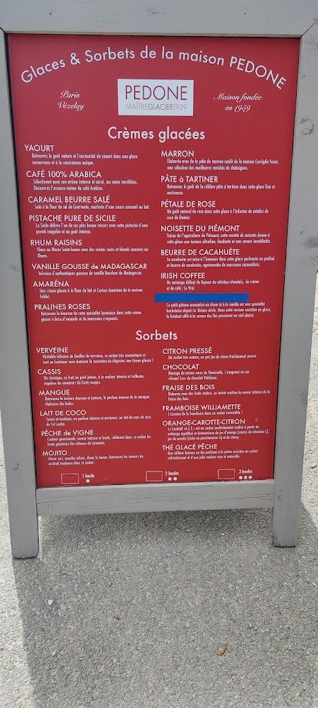 Pedone Maître Glacier - Menu Image 3